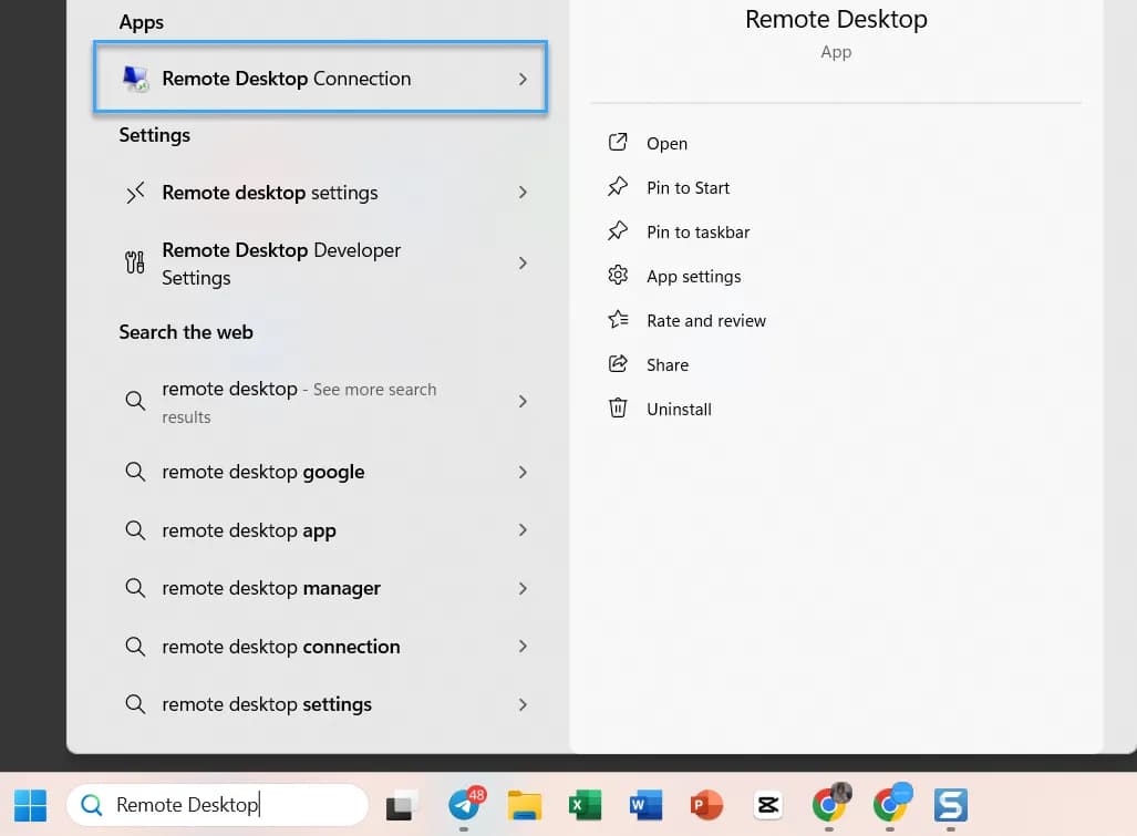 Hướng dẫn sửa lỗi không kết nối được VPS (Remote Desktop Connection Failed)